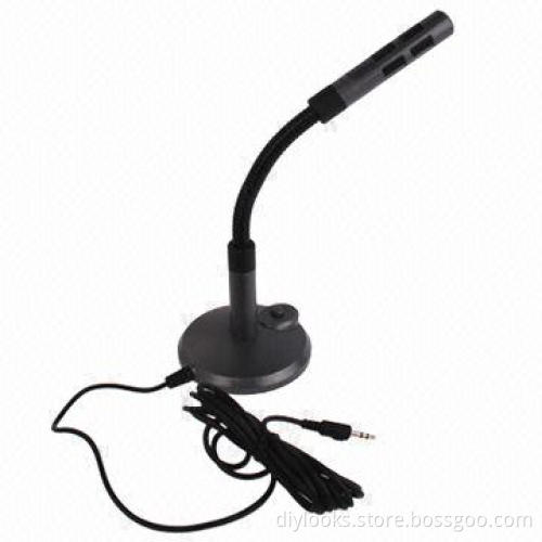 3.5mm Professional 360 Degree Arbitrary Rotation Dynamic Multimedia Microphone